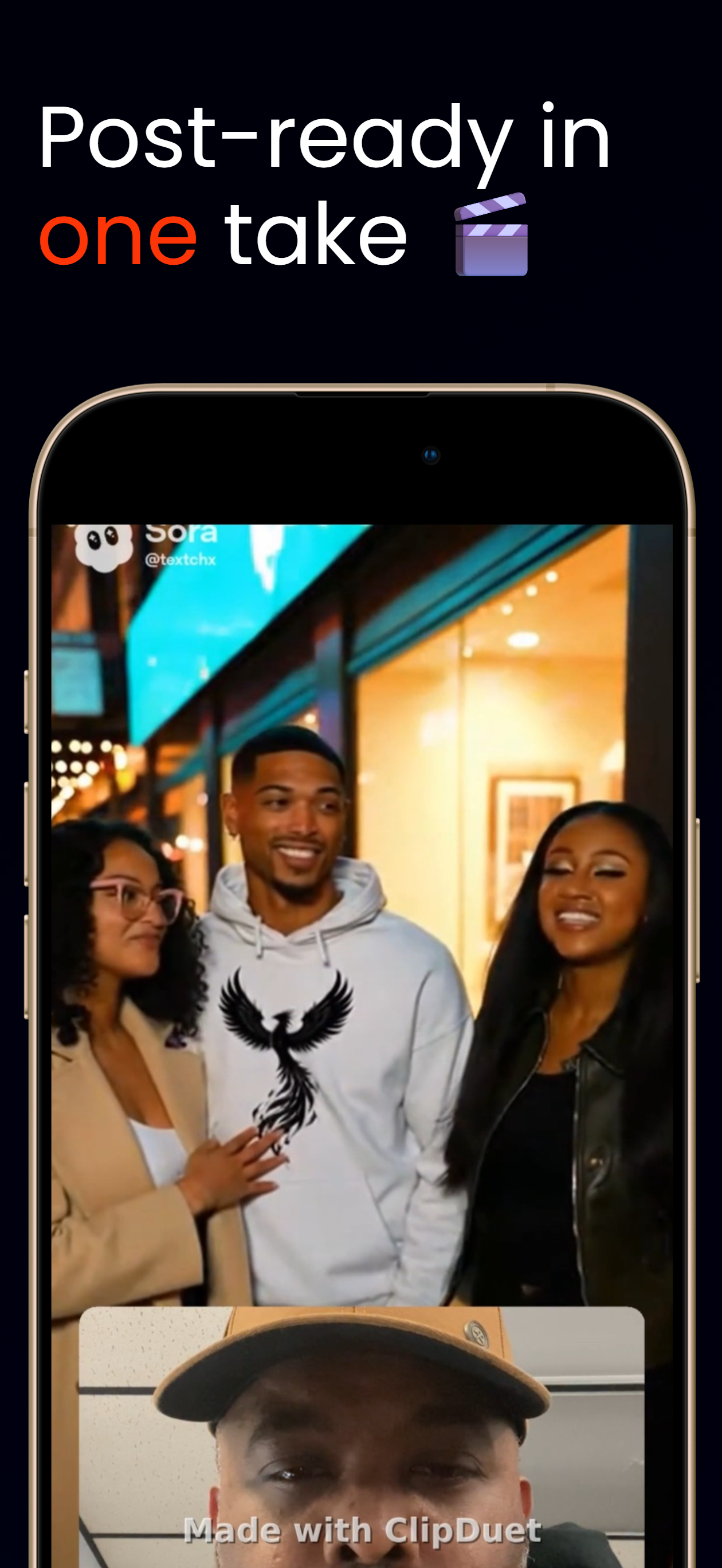 Final reaction video ready to post